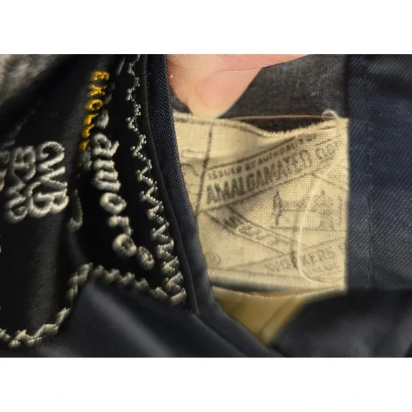 Vtg Bradmore Mens 40R Brown Wool Herringbone Tweed Blazer Jacket Preppy Academia - Picture 6 of 14